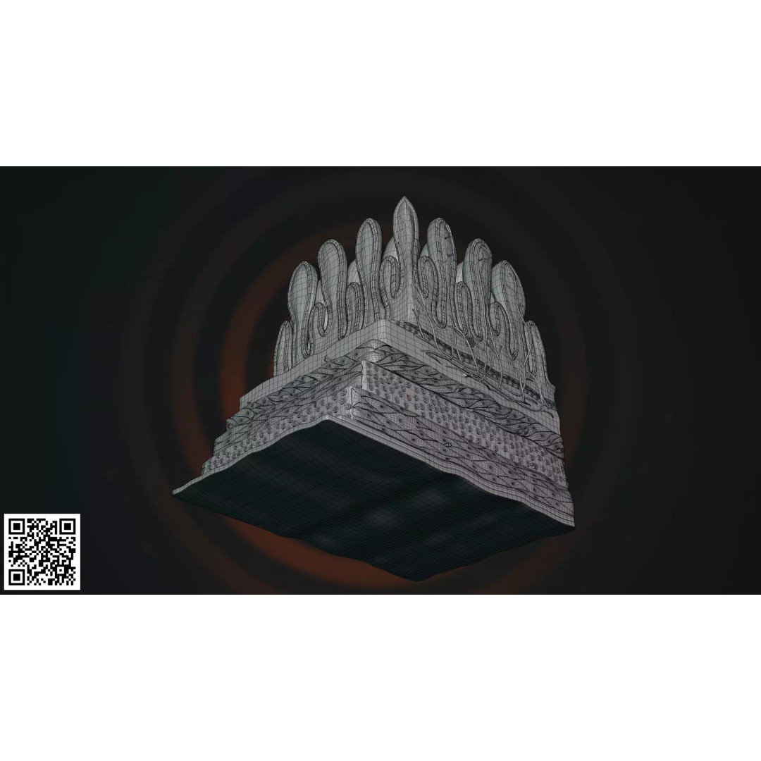 Small Intestine Wall 3D Model – Anatomically Accurate PBR Educational Asset
