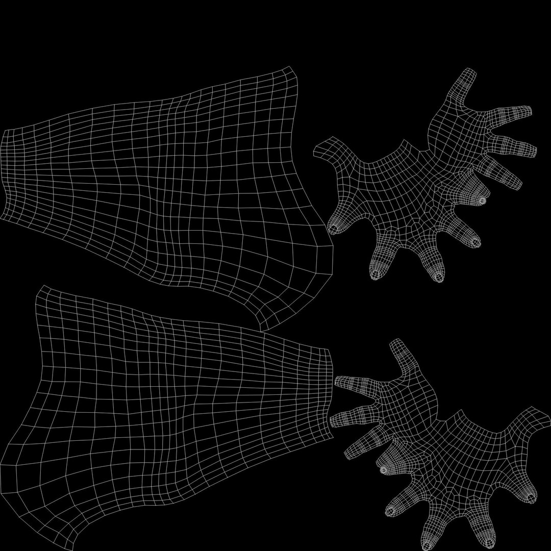 Rigged Realistic Human Hands 3D Model – PBR Textures, FBX Format - View 10