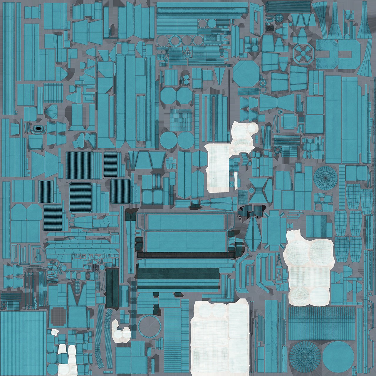 ITS Trieste Aircraft Carrier - Low-Poly Game-Ready 3D Model