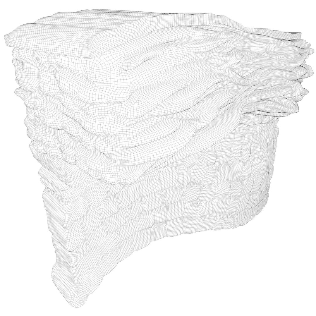 Epidermis Cross Section 3D Model – High Poly Medical Anatomy, FBX - View 9