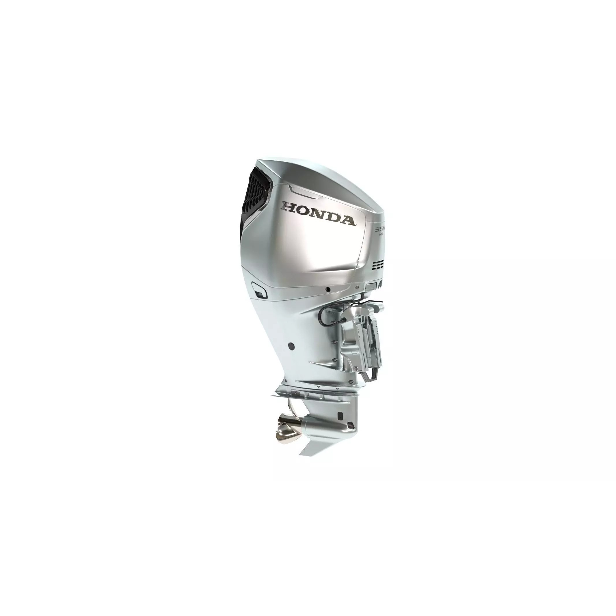 Honda BF350 V8 Outboard Engine - High-Poly 3D Model - View 5