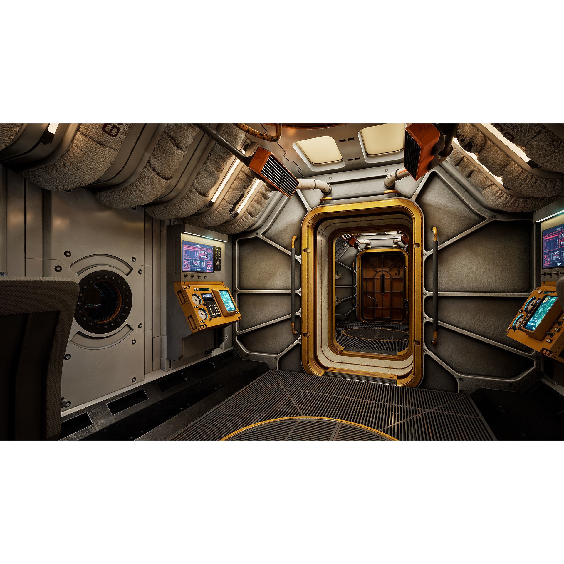 Deep Water Station - Low-Poly Game-Ready 3D Model - View 15