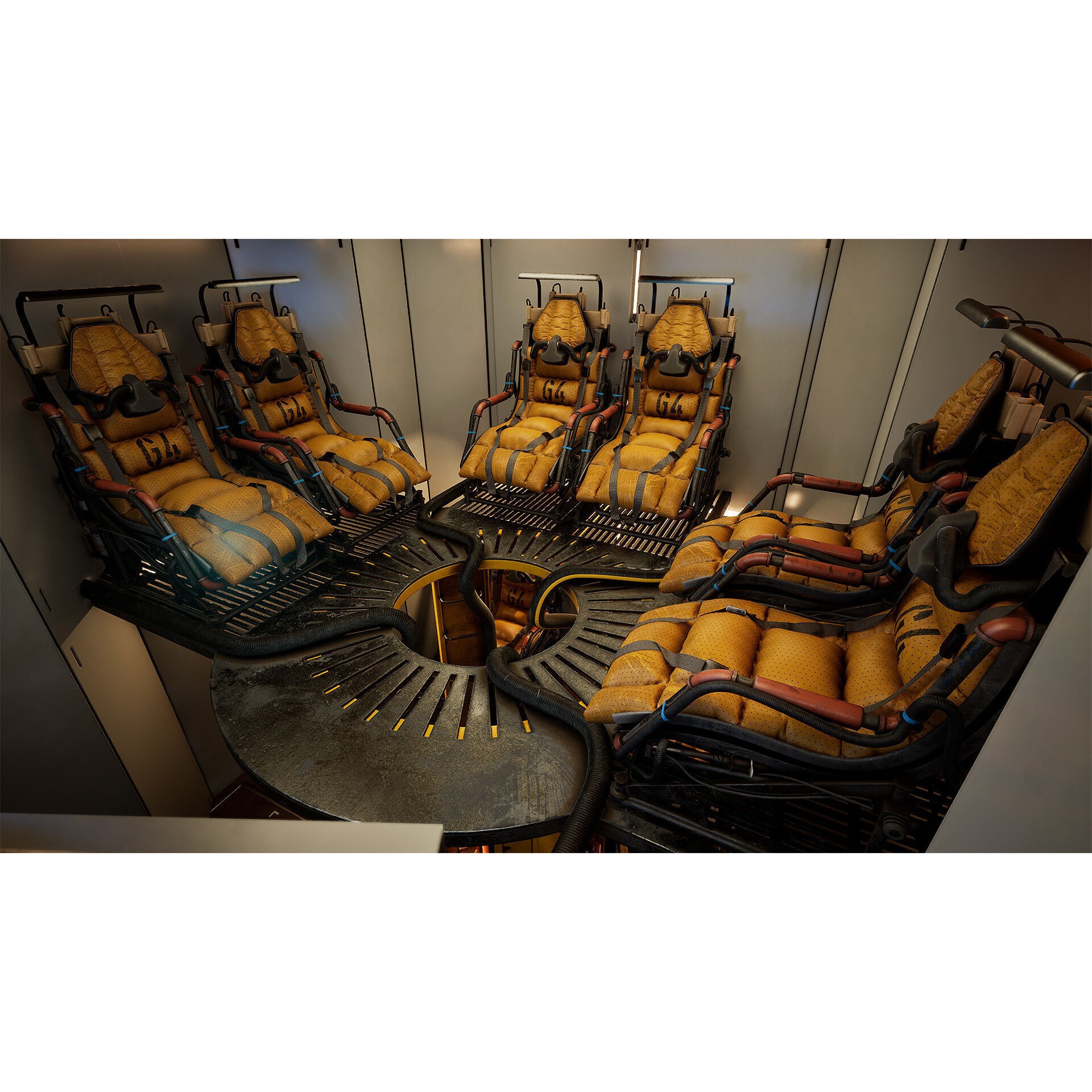 Deep Water Station - Low-Poly Game-Ready 3D Model - View 22