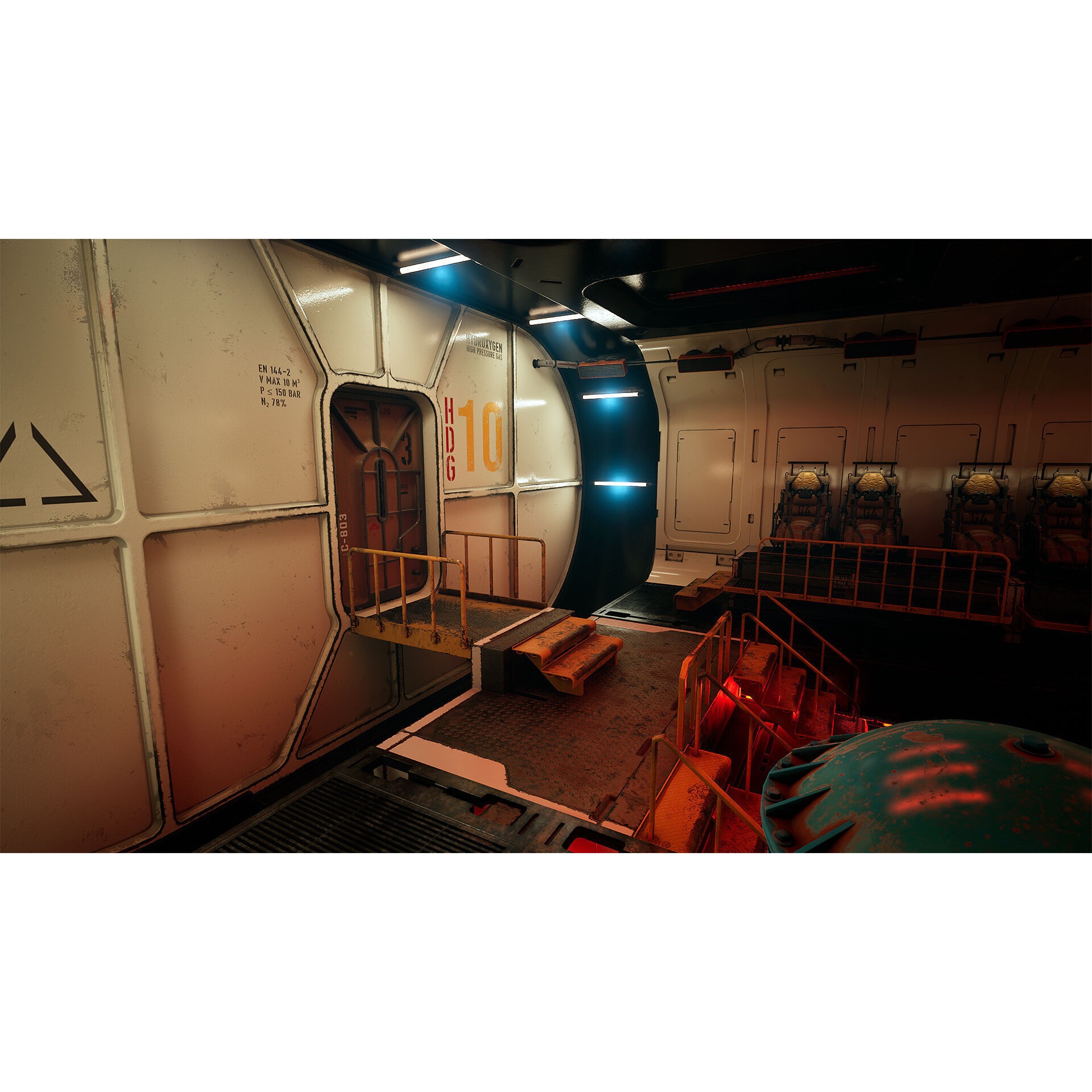 Deep Water Station - Low-Poly Game-Ready 3D Model - View 5