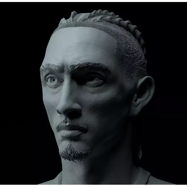 Raphinha 3D Model – Premium Bust Sculpture for 3D Printing - View 11