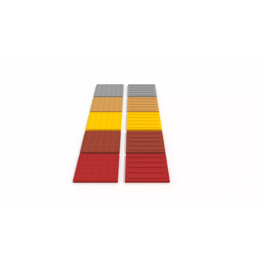 Tactile Paving Brick 3D Model – Realistic Infrastructure Asset, FBX - View 6