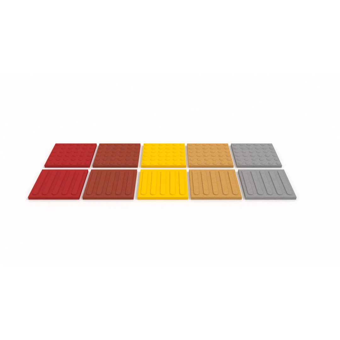 Tactile Paving Brick 3D Model – Realistic Infrastructure Asset, FBX - View 7