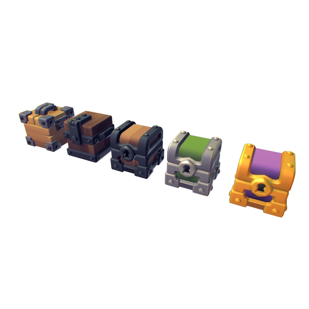 Cube World 3D Model – Low Poly Environment Building Blocks - View 12