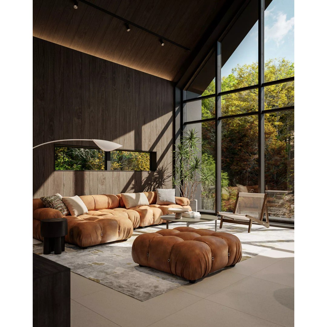 Cozy Villa 3D Model – Professional Interior Scene, Cinema 4D - View 6