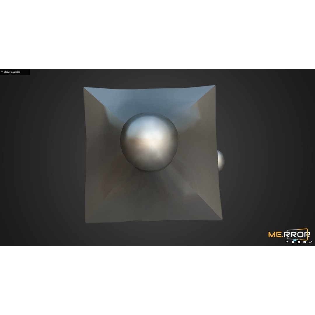 Stone Turtle Lantern 3D Model – Low Poly Asian Lighting Asset, FBX - View 10