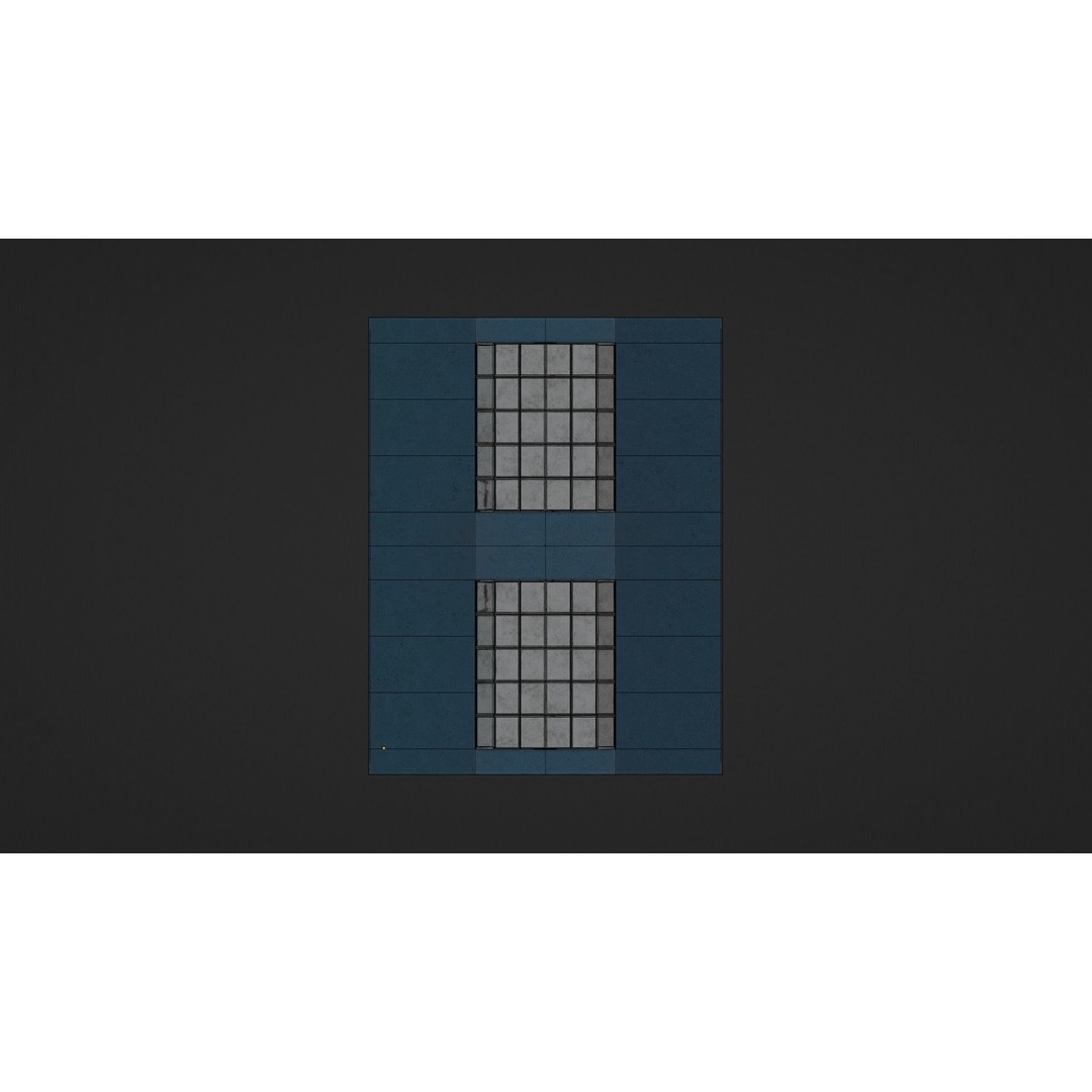 Car Garage Autoservice Building 3D Model – Low Poly Game-Ready Asset, FBX