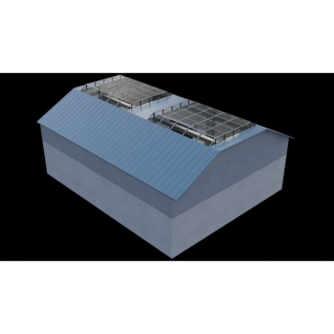 Car Garage Autoservice Building 3D Model – Low Poly Game-Ready Asset, FBX - View 6
