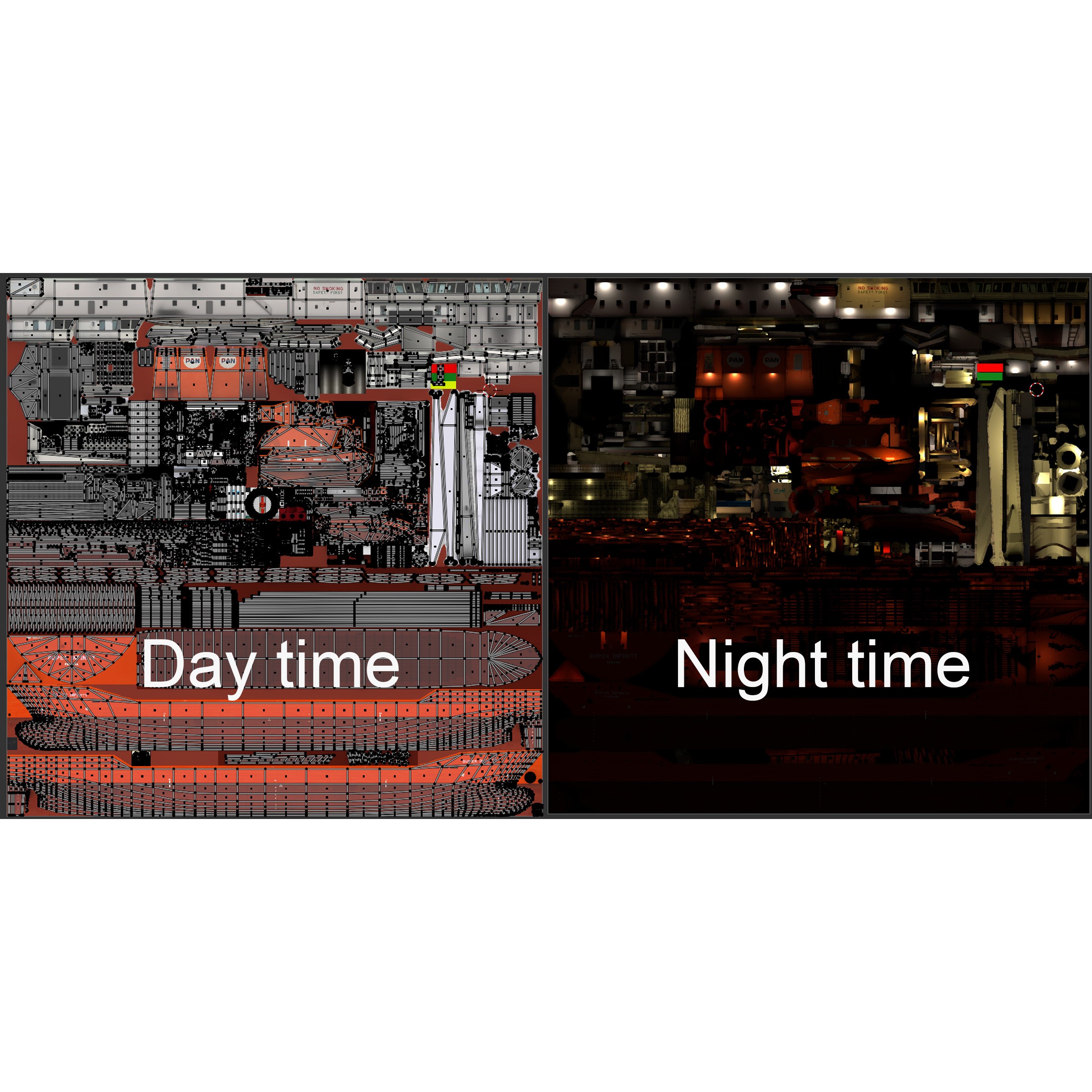 Oil Tanker - Low-Poly Game-Ready 3D Model