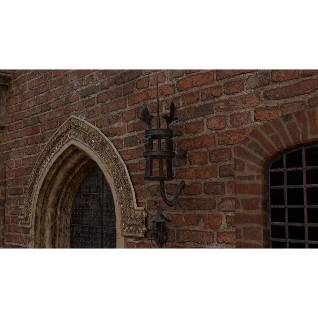 Juliet's House 3D Model – Low Poly Architectural Asset, FBX, OBJ - View 18