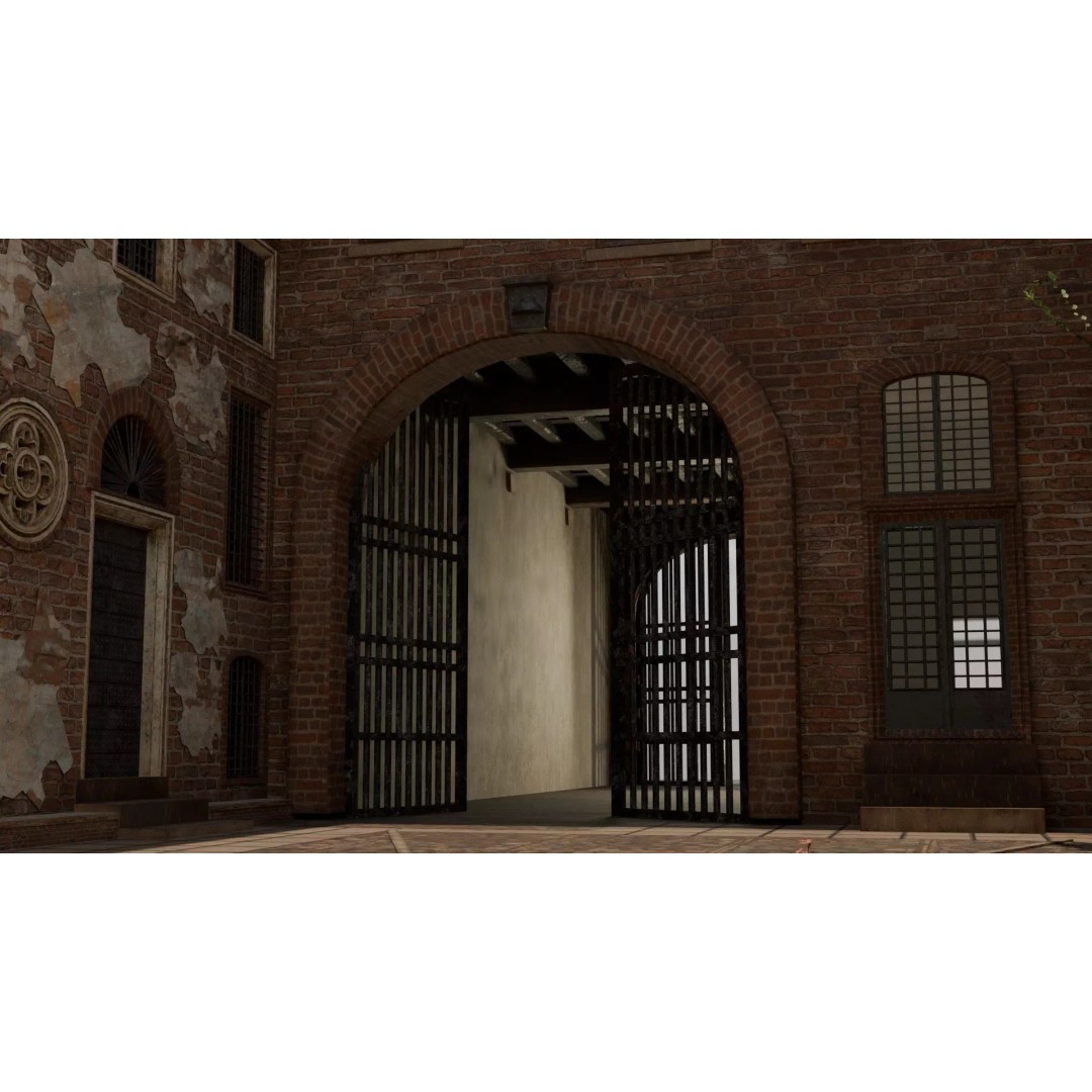 Juliet's House 3D Model – Low Poly Architectural Asset, FBX, OBJ - View 19