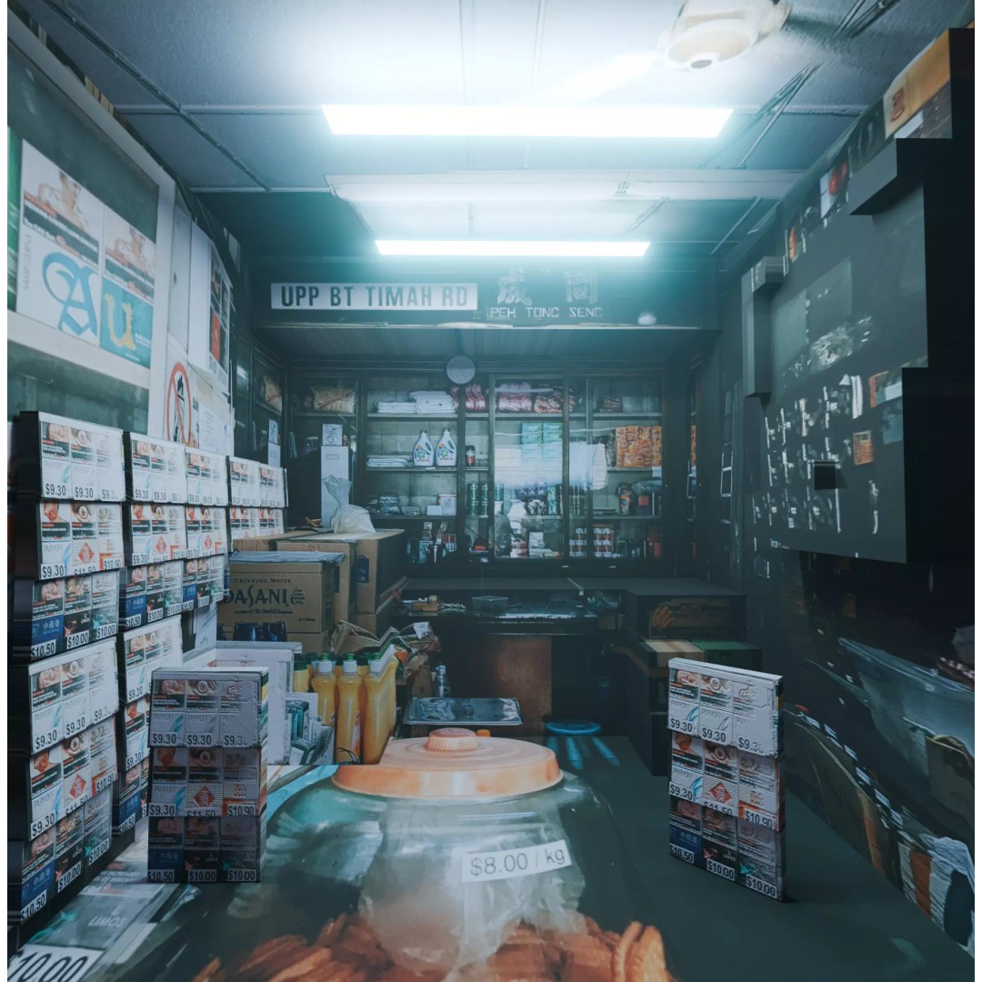 Modular Storefront 3D Model – Low Poly City Shops for Games - View 12