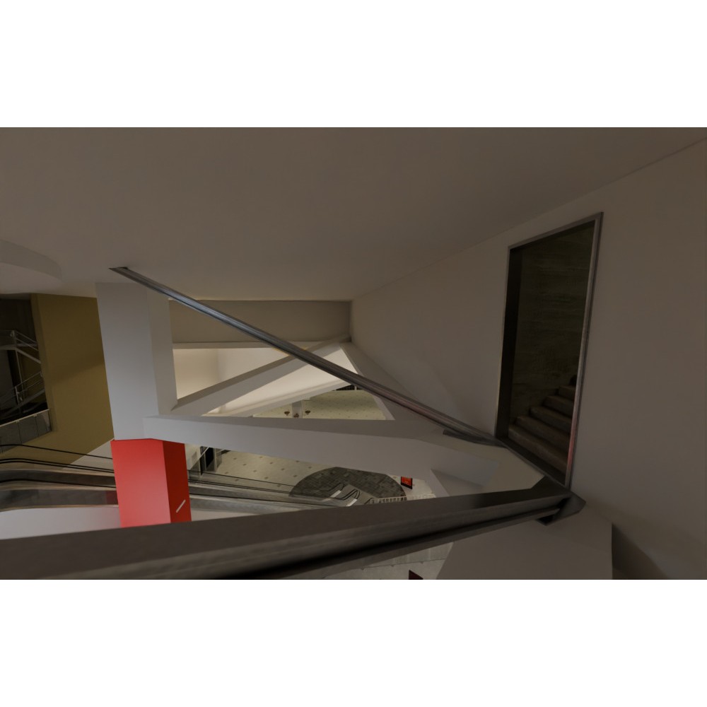 Valley View Mall 3D Model – Detailed Blender Conversion of Dallas Landmark - View 22