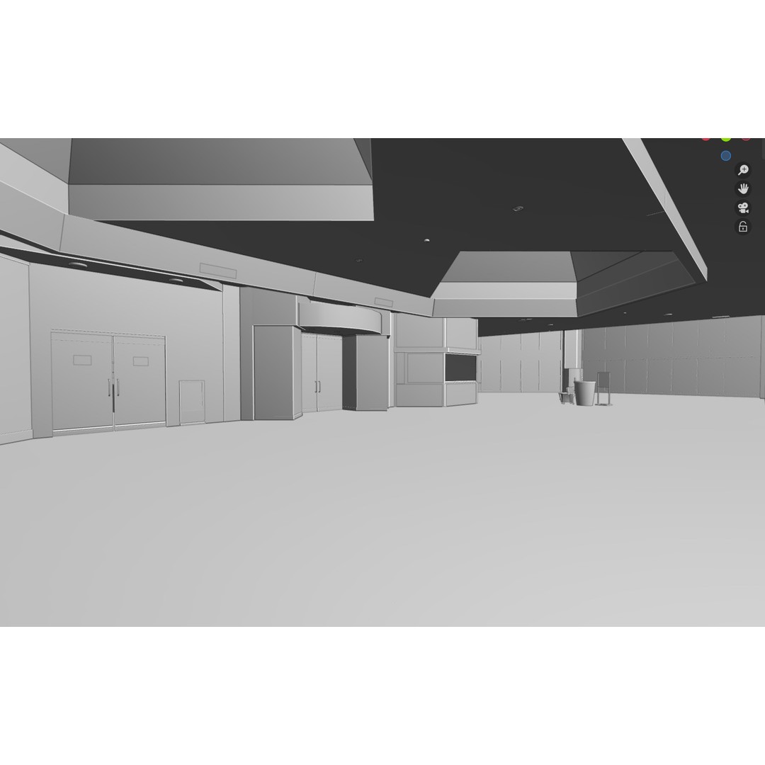 Valley View Mall 3D Model – Detailed Blender Conversion of Dallas Landmark - View 26