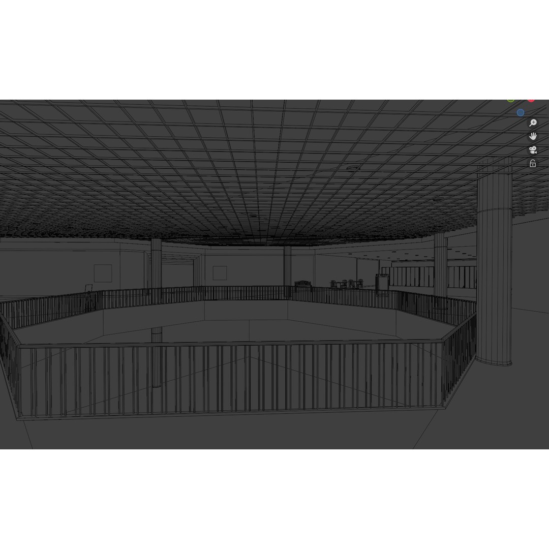 Valley View Mall 3D Model – Detailed Blender Conversion of Dallas Landmark - View 31