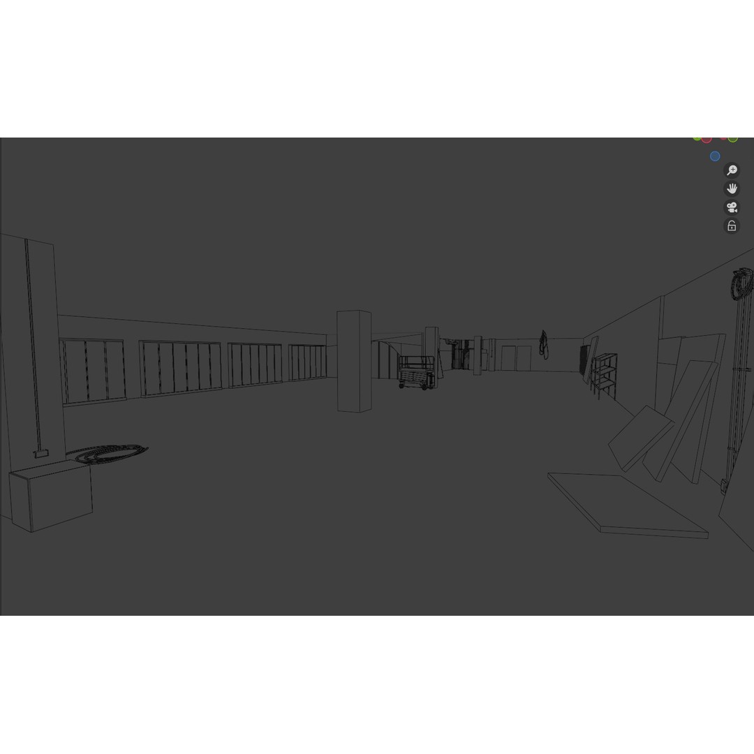 Valley View Mall 3D Model – Detailed Blender Conversion of Dallas Landmark - View 42