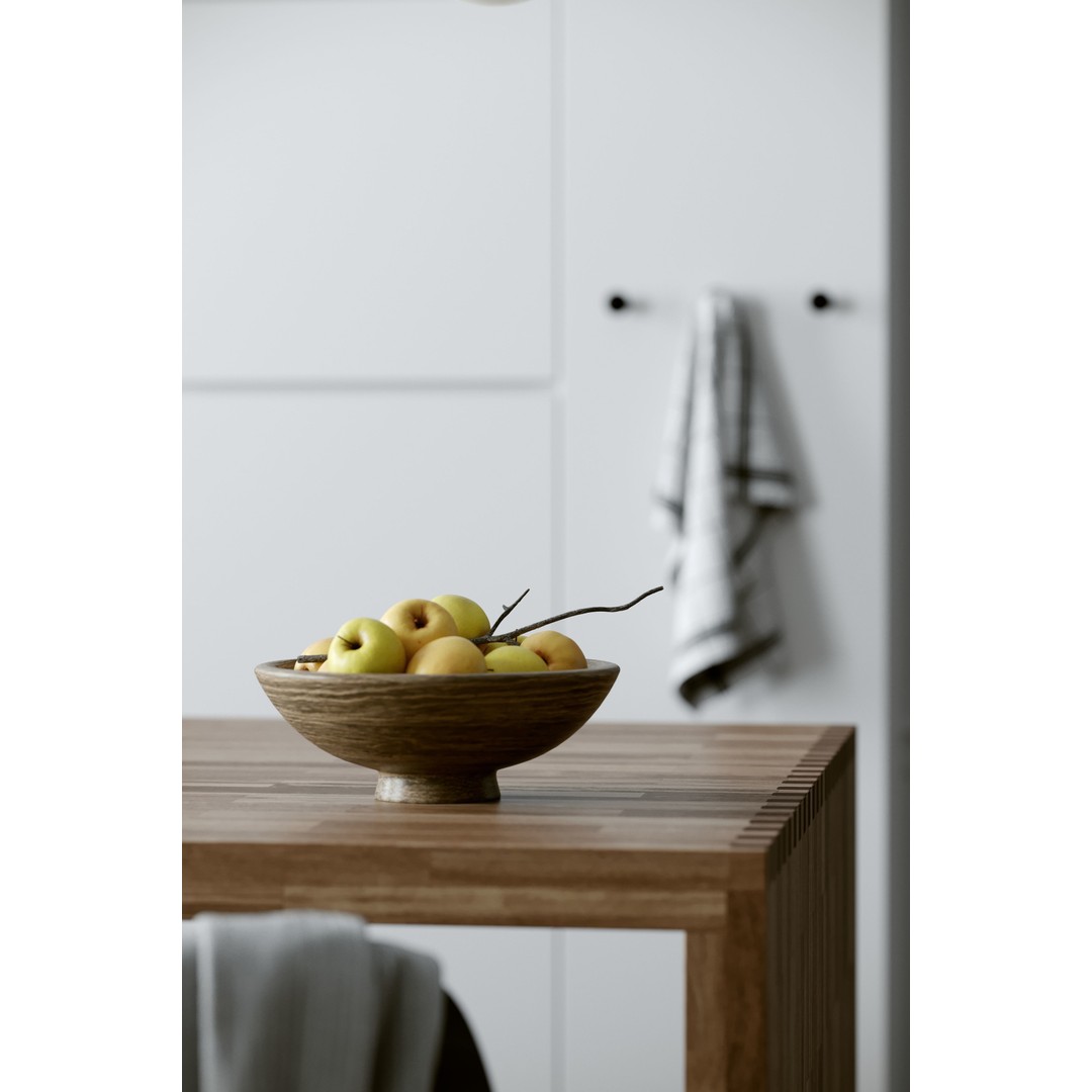 White Kitchen 3D Model – Modern Interior Scene with Natural Lighting - View 4