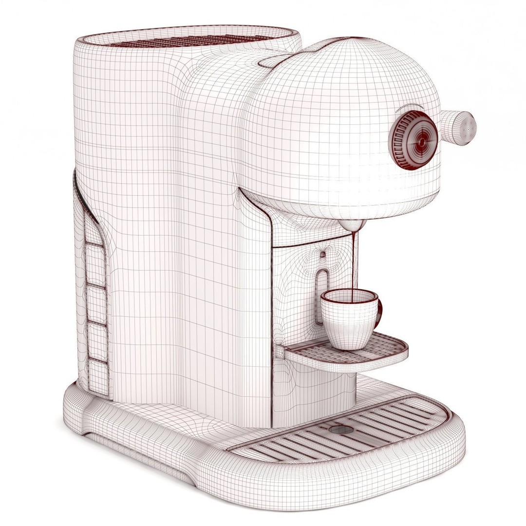 KitchenAid Appliances Bundle 3D Model – High Poly Textured Kitchenware