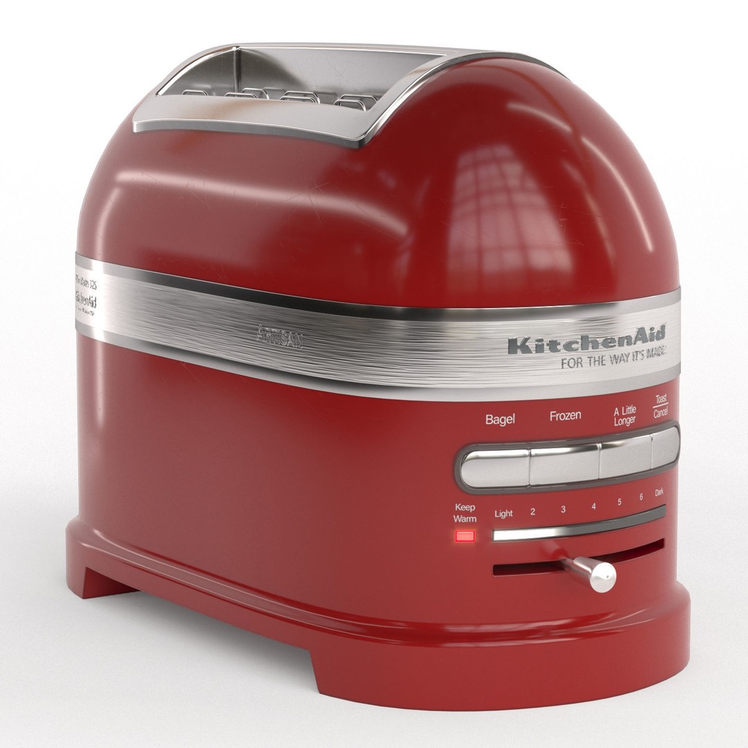 KitchenAid Appliances Bundle 3D Model – High Poly Textured Kitchenware - View 11