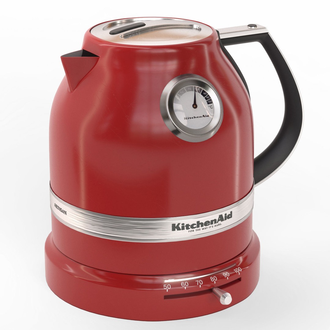 KitchenAid Appliances Bundle 3D Model – High Poly Textured Kitchenware - View 12