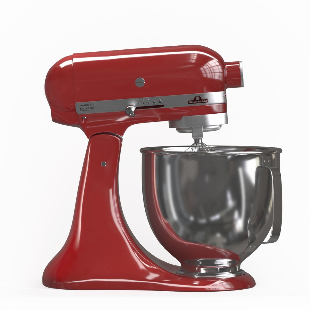 KitchenAid Appliances Bundle 3D Model – High Poly Textured Kitchenware - View 14
