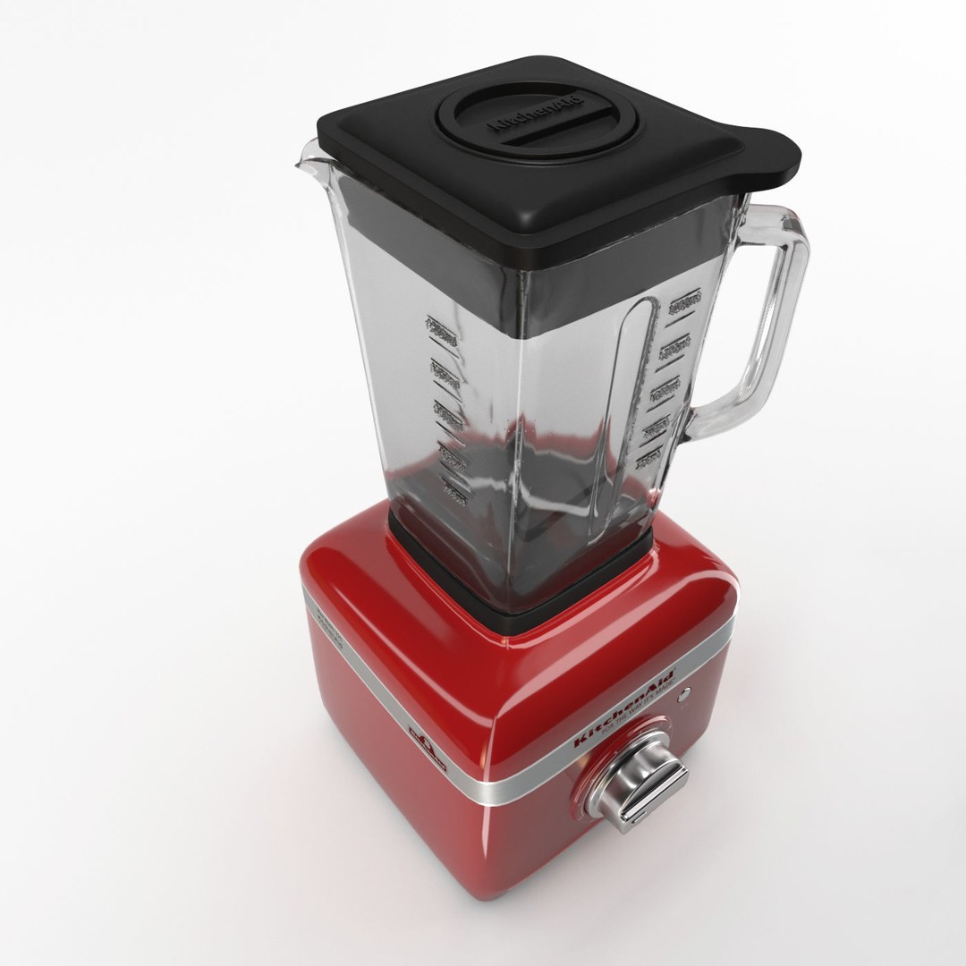 KitchenAid Appliances Bundle 3D Model – High Poly Textured Kitchenware - View 16