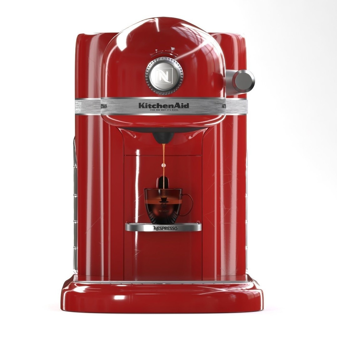 KitchenAid Appliances Bundle 3D Model – High Poly Textured Kitchenware - View 8