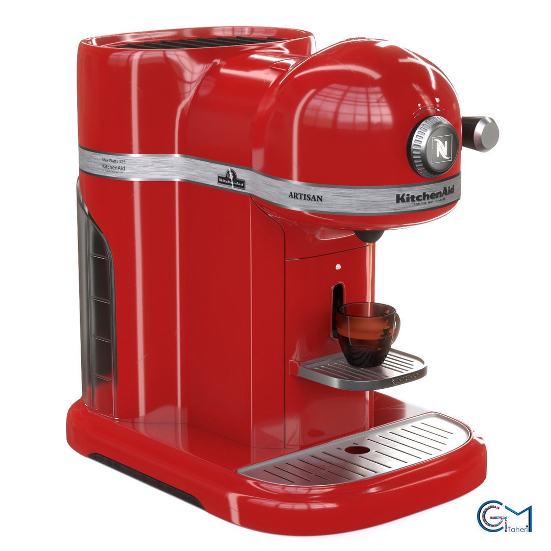 KitchenAid Appliances Bundle 3D Model – High Poly Textured Kitchenware - View 9