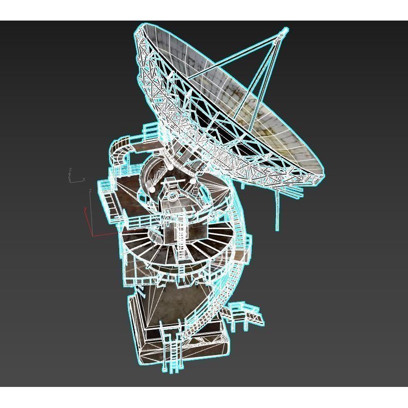 Abandoned Radar Station 3D Model – Realistic PBR Asset, FBX - View 16