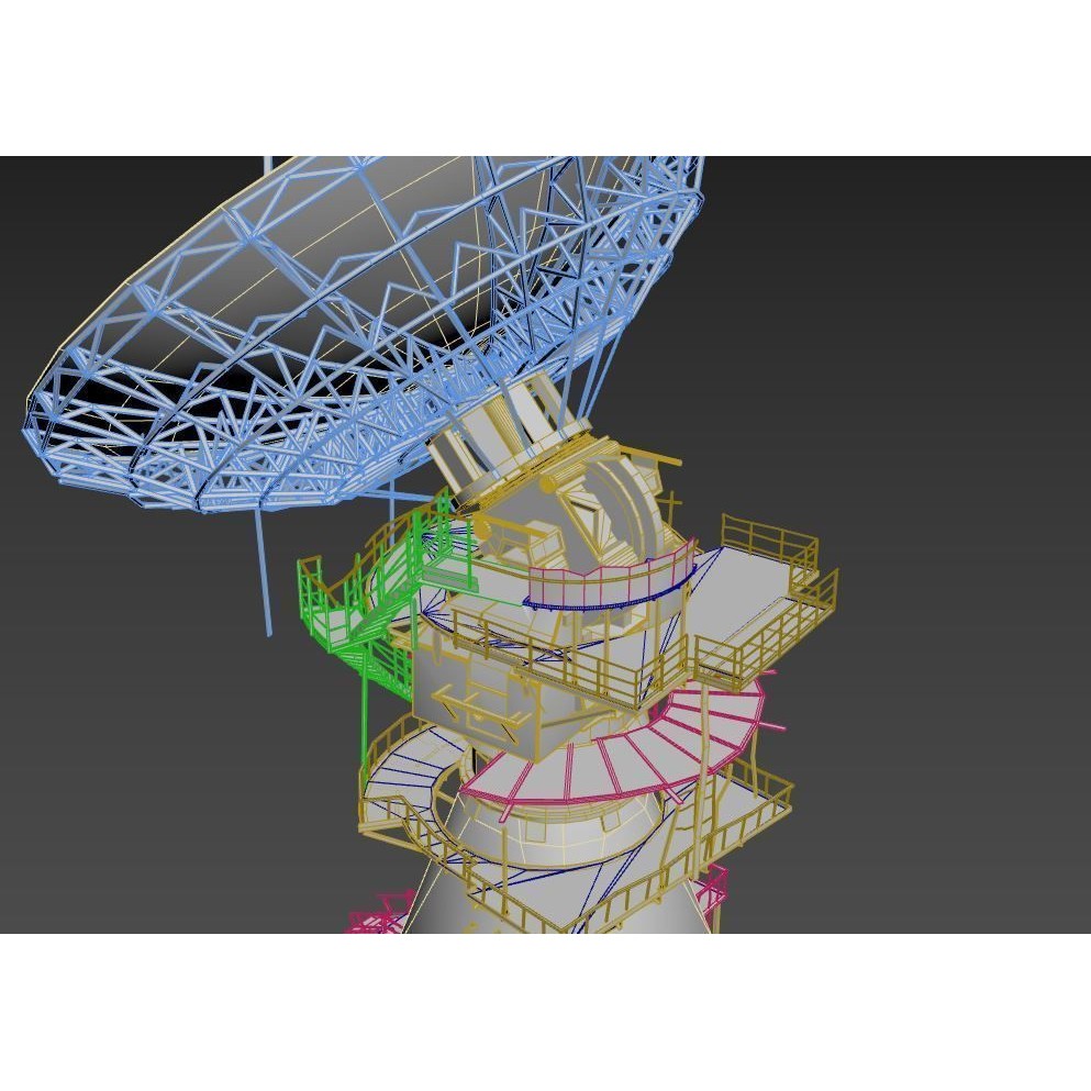 Abandoned Radar Station 3D Model – Realistic PBR Asset, FBX - View 18