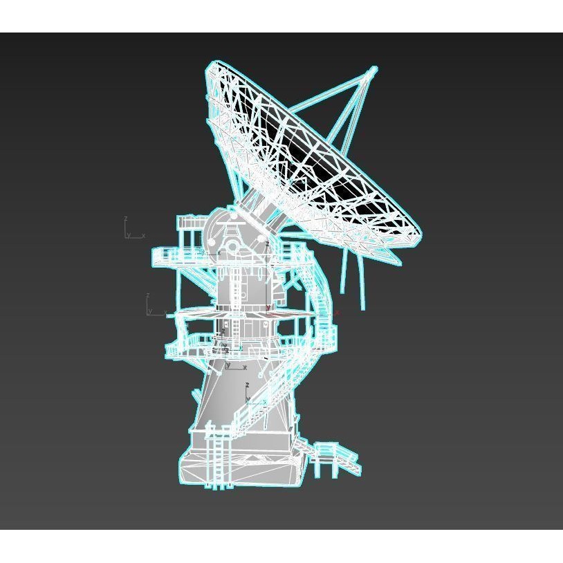 Abandoned Radar Station 3D Model – Realistic PBR Asset, FBX - View 19