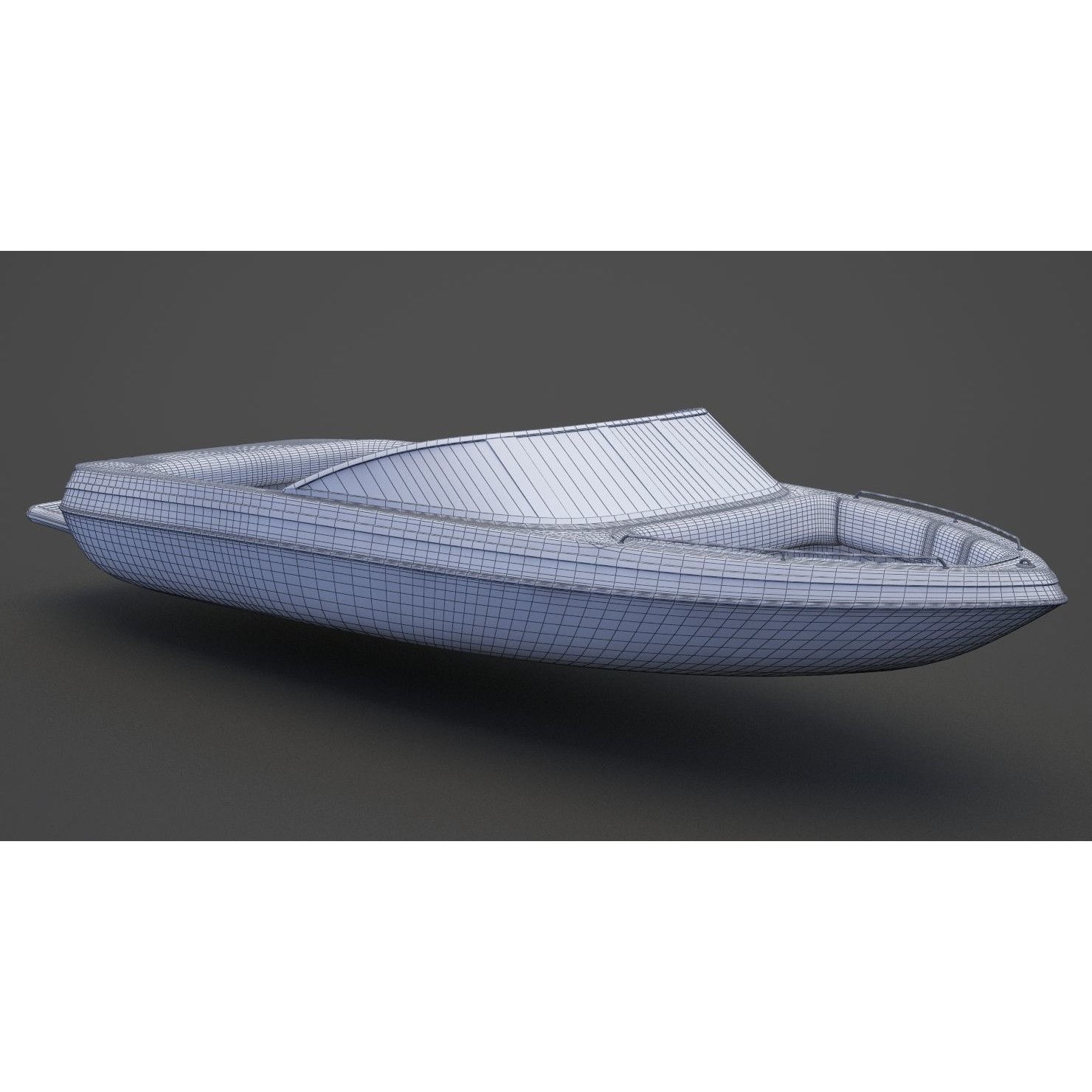 Motor Boat 06 - Game-Ready 3D Model - View 18