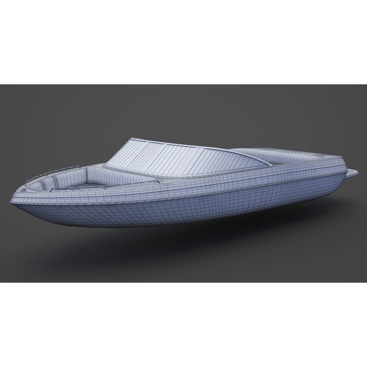 Motor Boat 06 - Game-Ready 3D Model - View 19