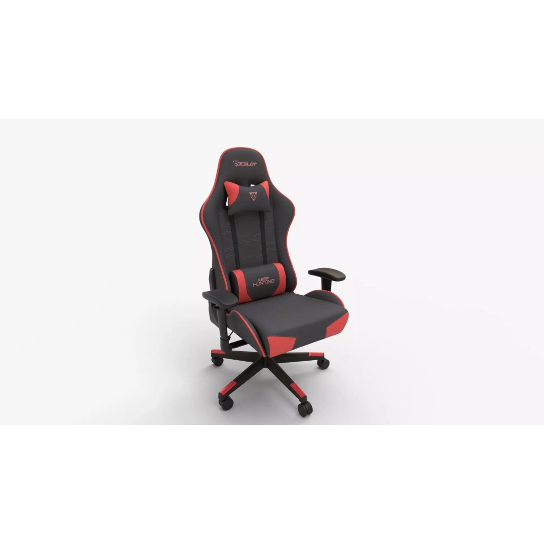 Ocelot Gaming Chair 3D Model – High Poly PBR Asset, FBX, Blender - View 2