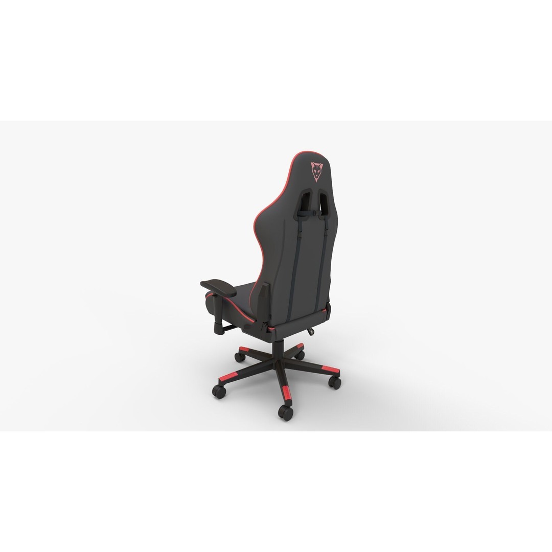 Ocelot Gaming Chair 3D Model – High Poly PBR Asset, FBX, Blender - View 6