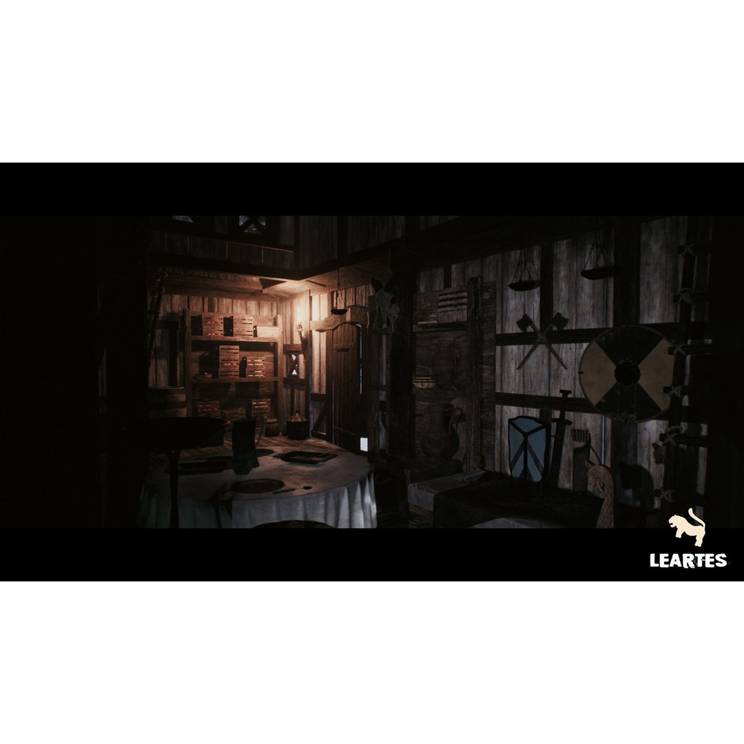 Viking Village 3D Model – Modular Low Poly Environment, FBX/UE - View 13