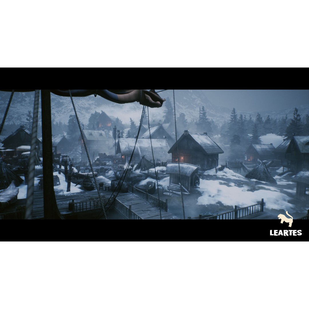 Viking Village 3D Model – Modular Low Poly Environment, FBX/UE - View 21