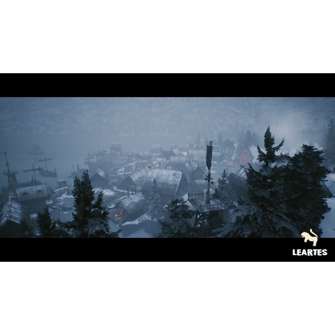 Viking Village 3D Model – Modular Low Poly Environment, FBX/UE - View 24