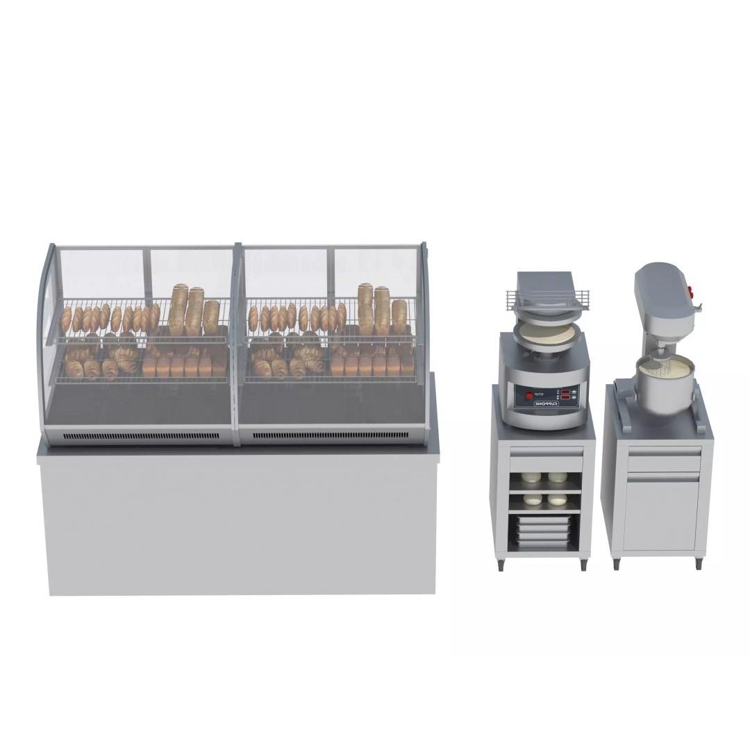 Commercial Kitchen Equipment 3D Model – Realistic Interior Asset, FBX, OBJ - View 29