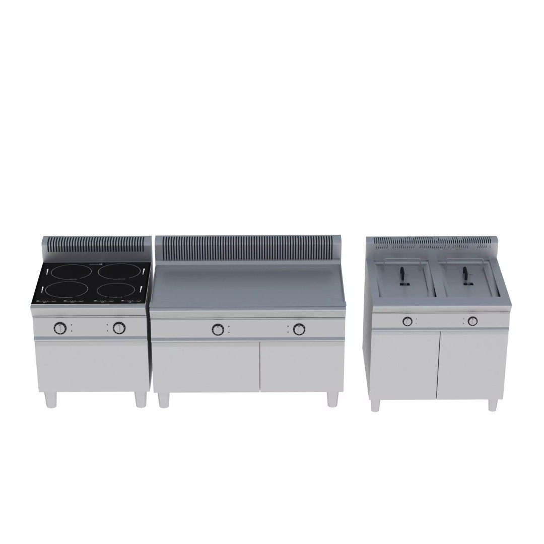 Commercial Kitchen Equipment 3D Model – Realistic Interior Asset, FBX, OBJ - View 31