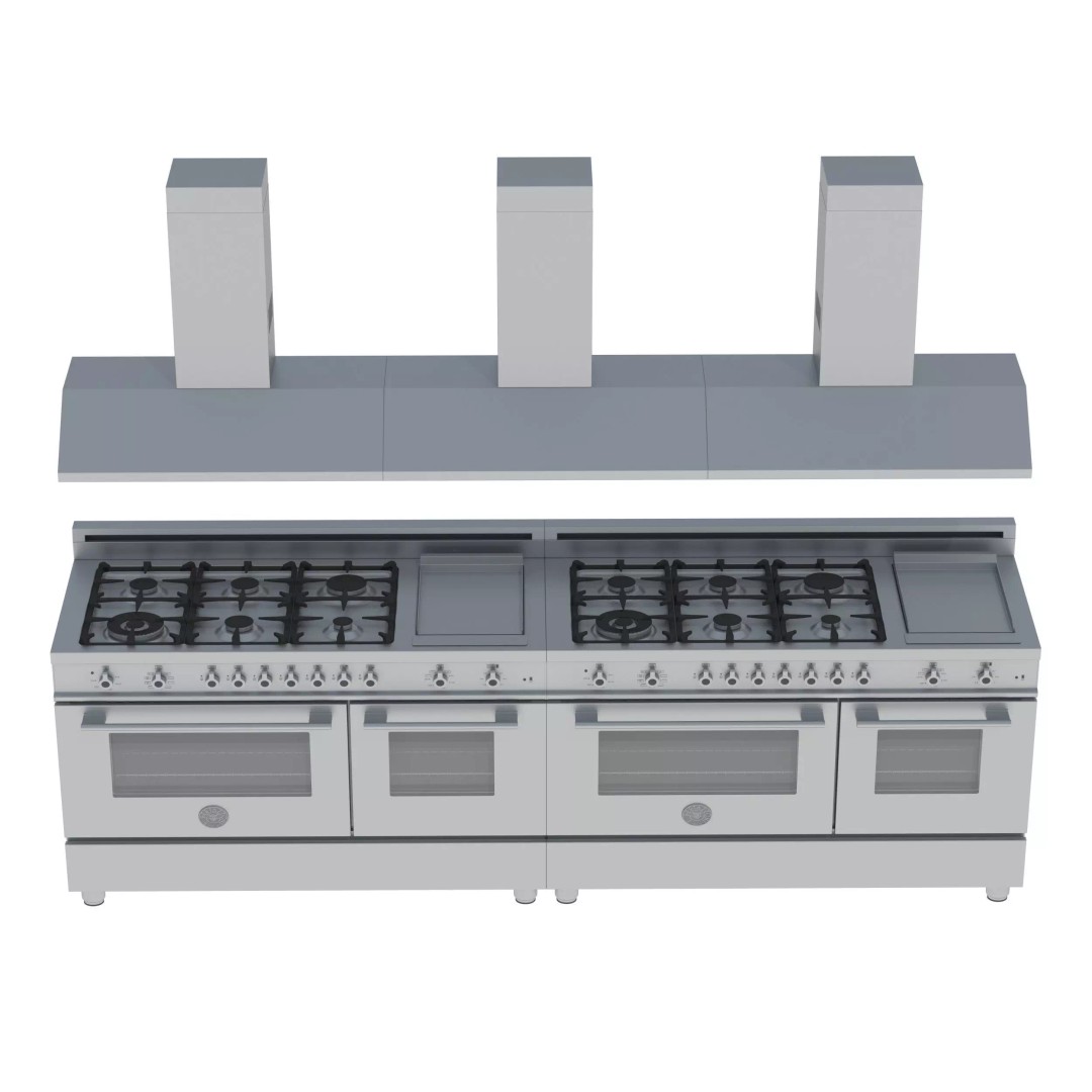 Commercial Kitchen Equipment 3D Model – Realistic Interior Asset, FBX, OBJ - View 43