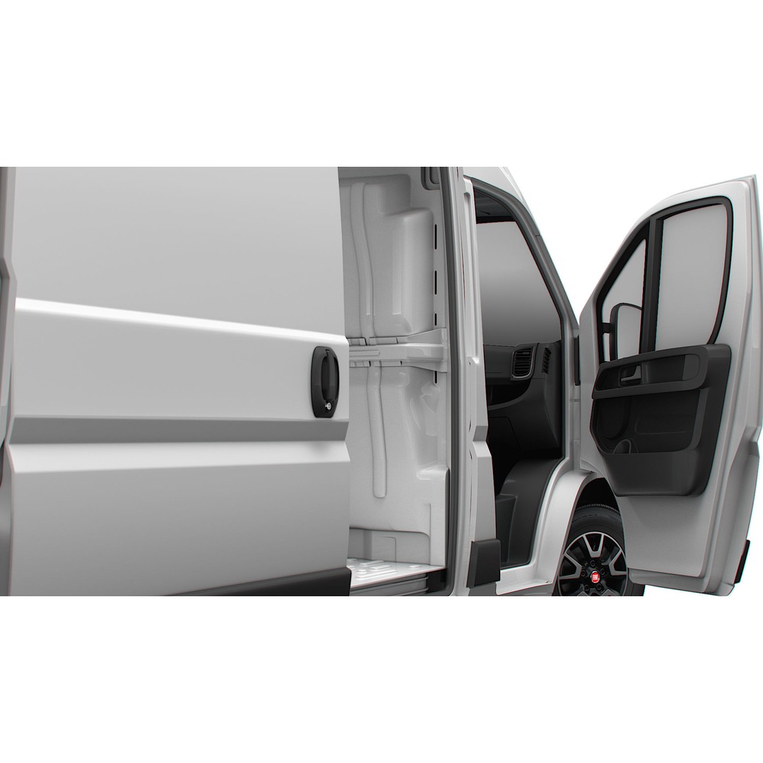 Fiat Ducato Van L2H2 3D Model – High Quality Interior, Game-Ready - View 13