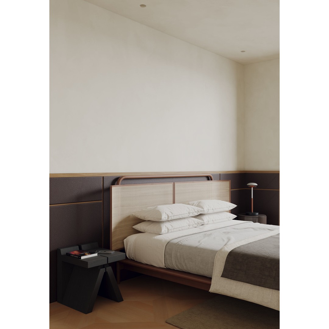 Bedroom 3D Model – Modern Interior Scene with Textures, FBX