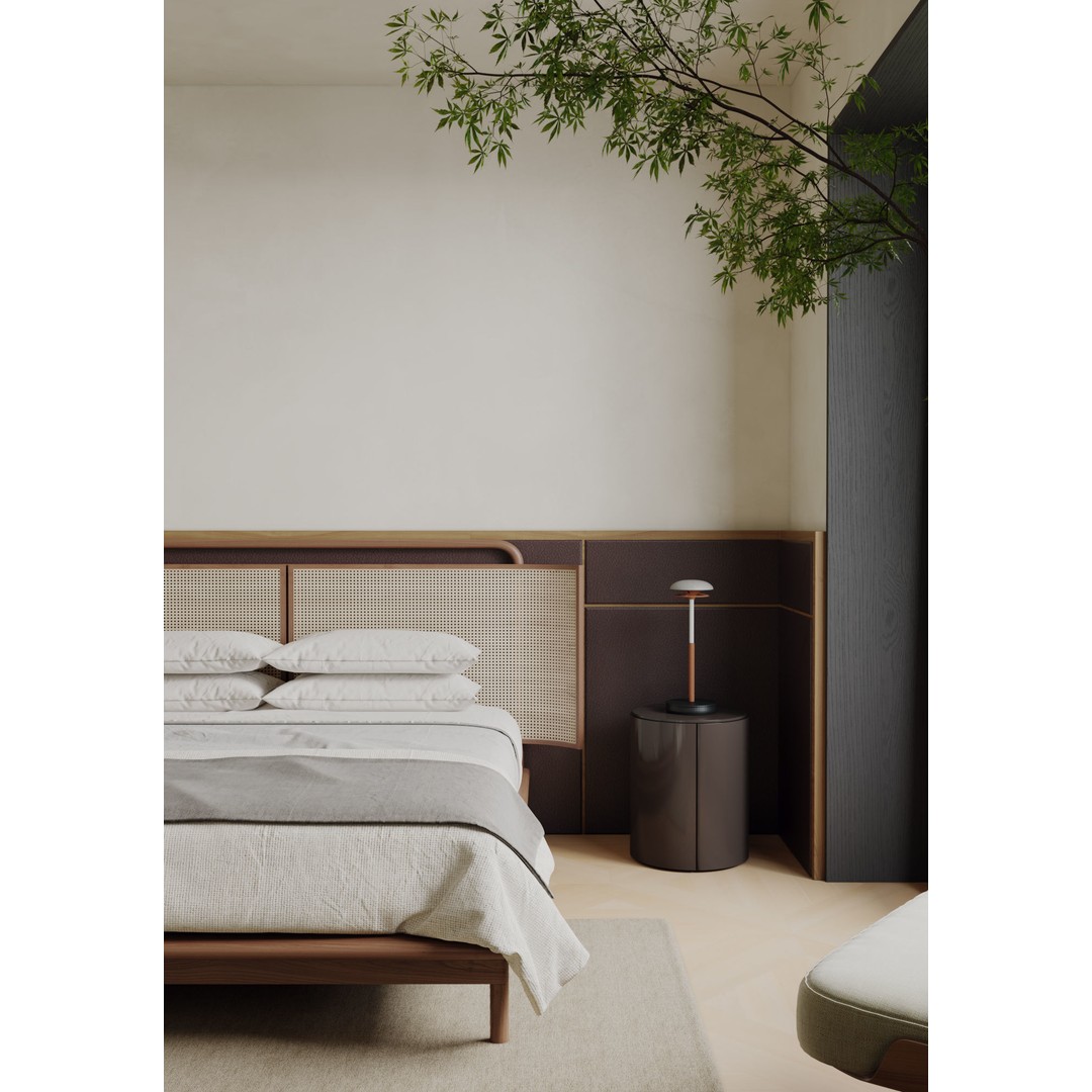 Bedroom 3D Model – Modern Interior Scene with Textures, FBX - View 3