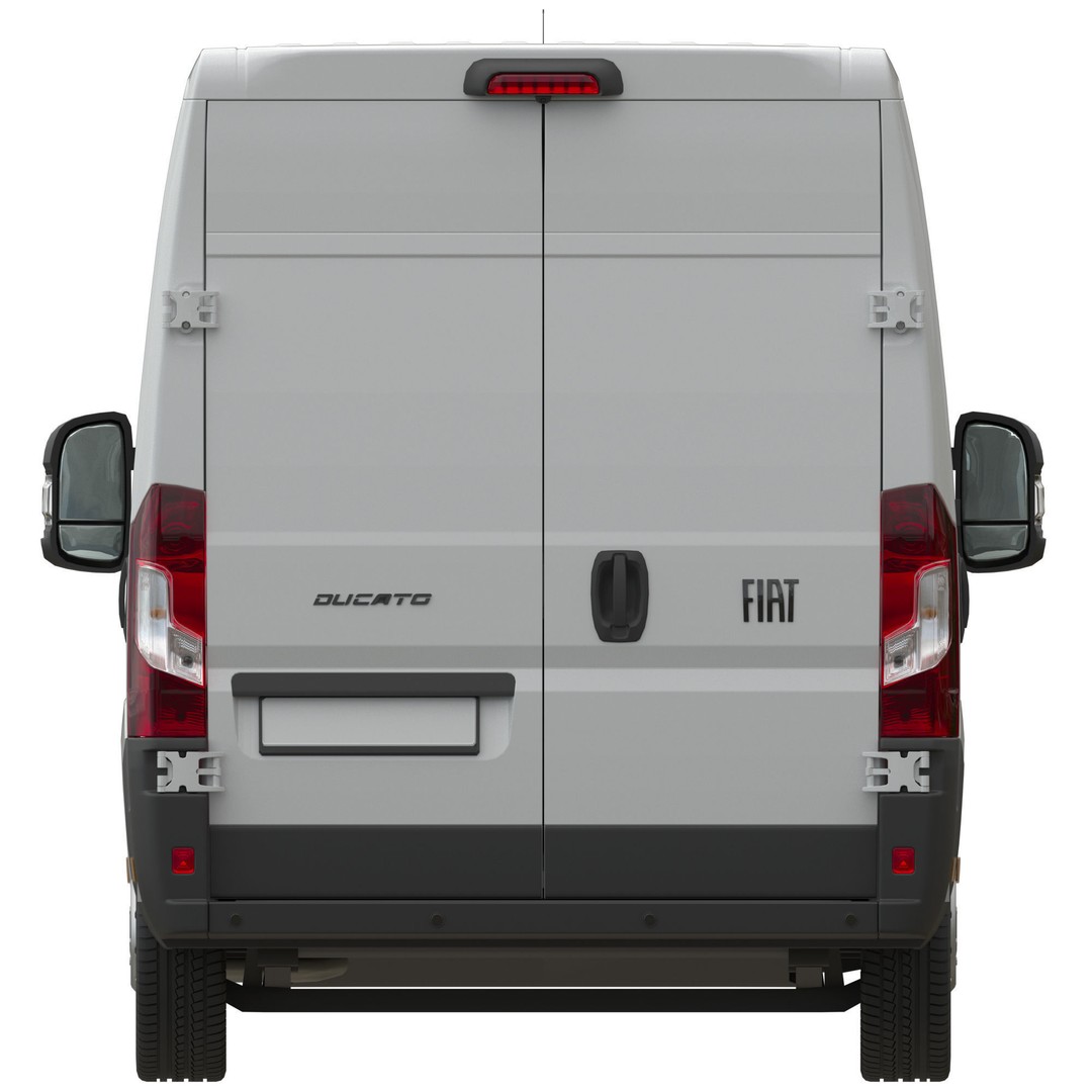 2024 FIAT DUCATO L4H2 3D Model – Detailed Interior, FBX, OBJ - View 10