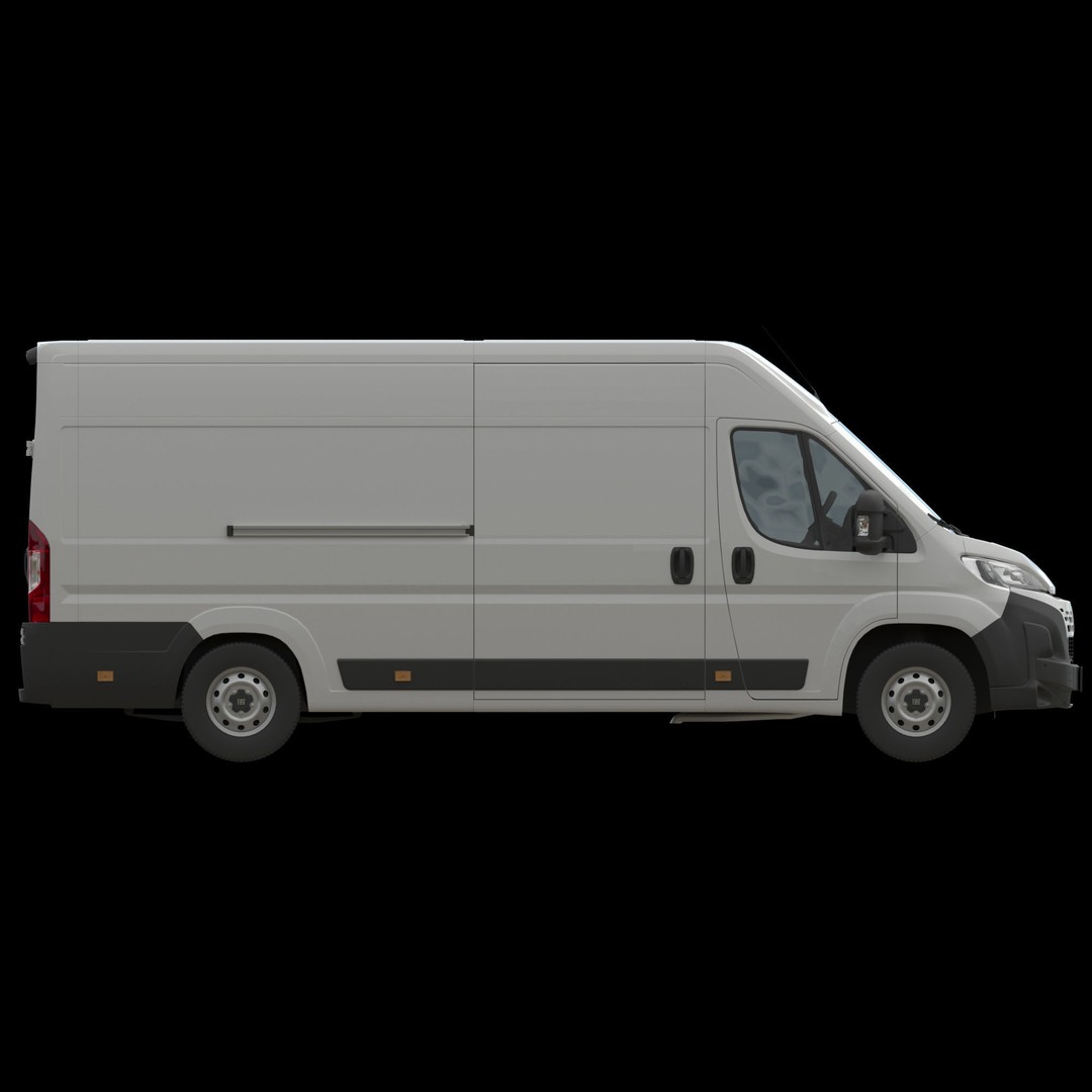 2024 FIAT DUCATO L4H2 3D Model – Detailed Interior, FBX, OBJ - View 11